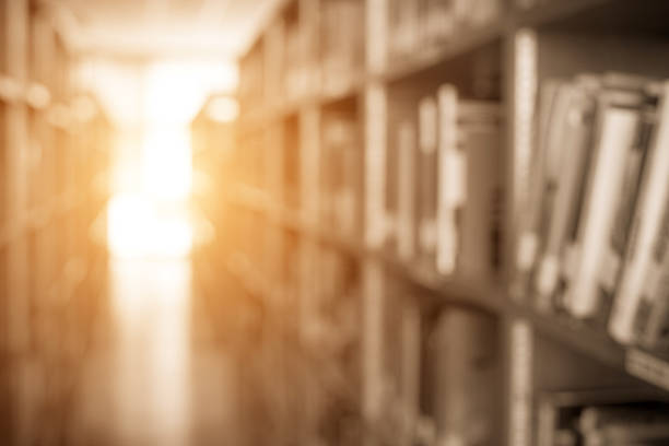 istock Blur image of Book shelf Knowledge and Research in Education 515156808