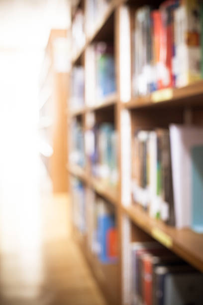 istock Blur image of Book shelf Knowledge and Research in Education 515156906