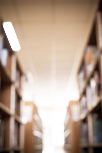 istock Blur image of Book shelf Knowledge and Research in Education 515156948