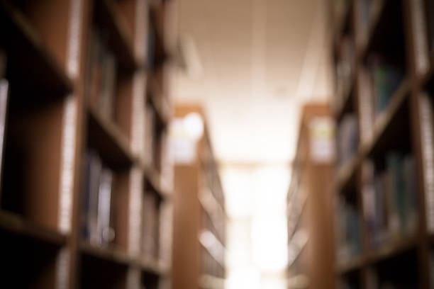 istock Blur image of Book shelf Knowledge and Research in Education 515156990
