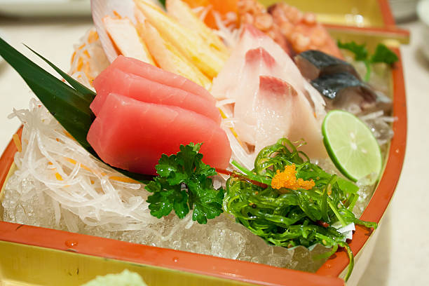 istock Japanese food sashimi set 515160976