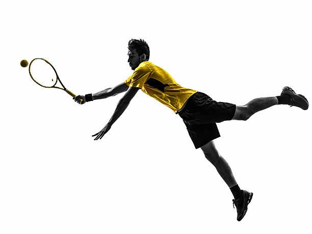 istock man tennis player silhouette 515168277