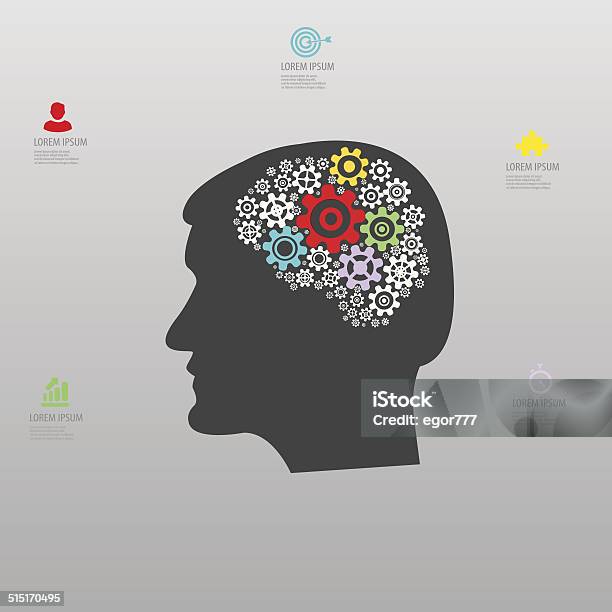 Thoughts Createprocess Thought Process Infographics Stock Illustration - Download Image Now ...