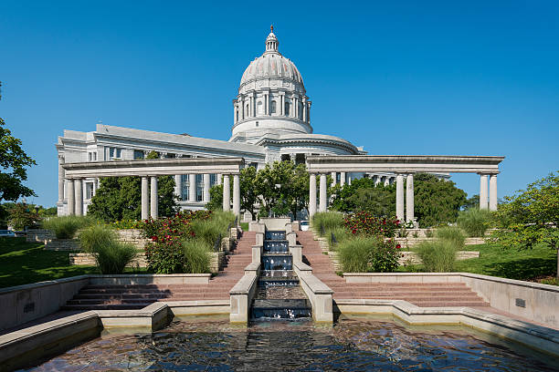 Capitólio do Estado do Missouri - fotografia de stock