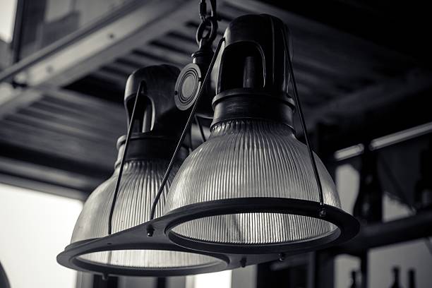 istock Lamps hanging on the wall 515198061