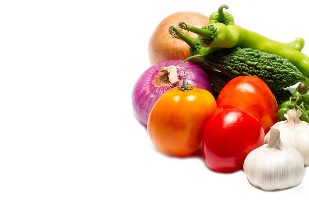 Close-up of many vegetables