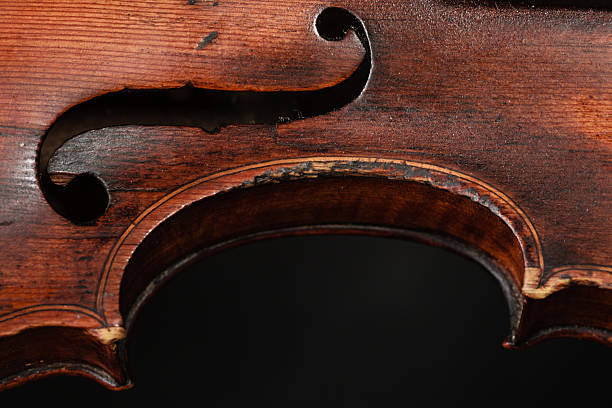 detalhe de violino instrumento.  música clássica arte - solomon ex lambert - fotografias e filmes do acervo