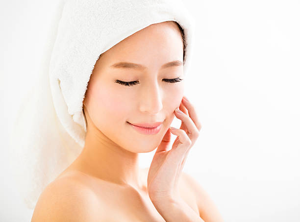 istock closeup beautiful young   woman  face 515201062