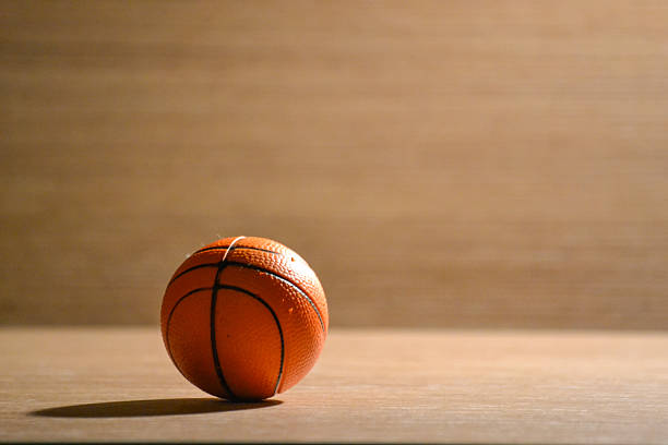 istock ball on a basketball court 515219029