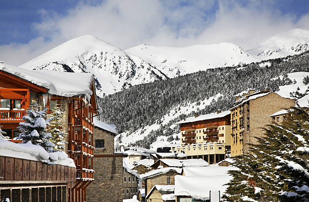 Soldeu. Andorra Soldeu. Andorra andorra stock pictures, royalty-free photos & images