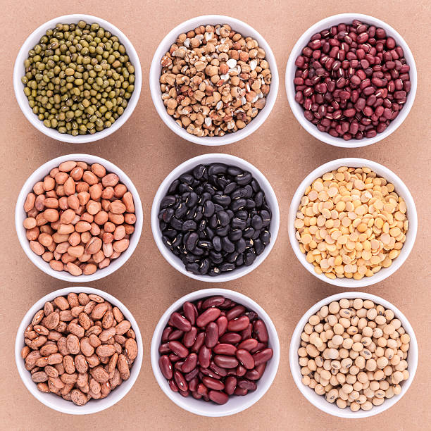 istock Mixed beans and lentils in the white bowl . 515224580