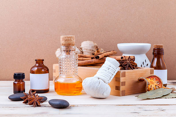 istock Bottle of essential oil. 515225464