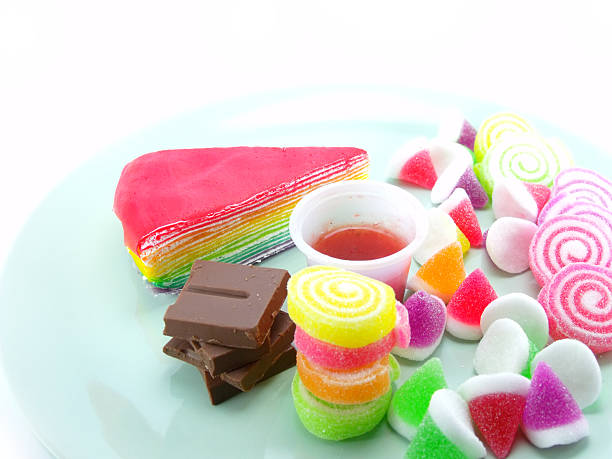 istock various of sweetmeat on white background 515225633