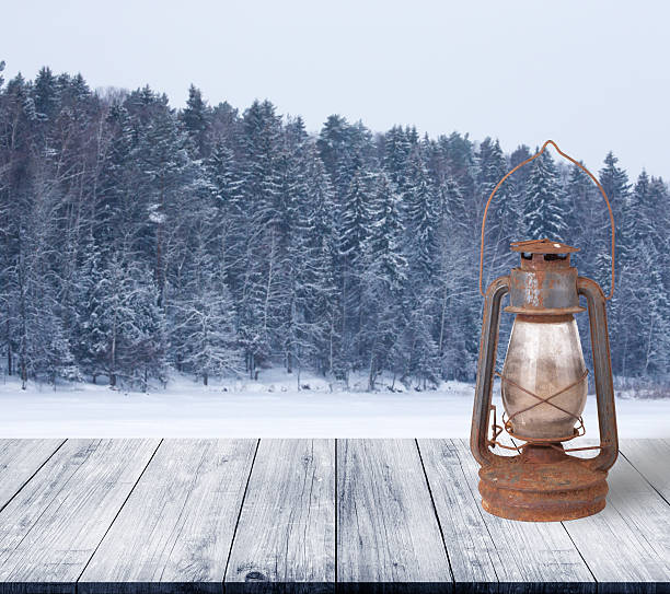 istock Snowy winter in the forest. Background 515228748