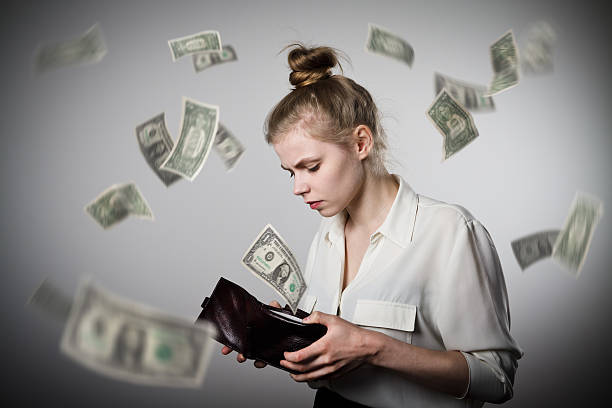istock Woman and wallet. Dollars. 515237628