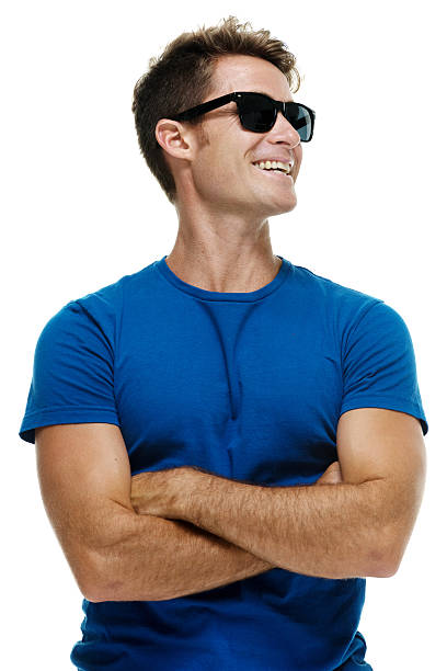 istock Cheerful casual man looking away 515260023