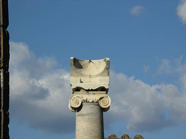 excavations of Pompeii architectonic particulars of roman ruins