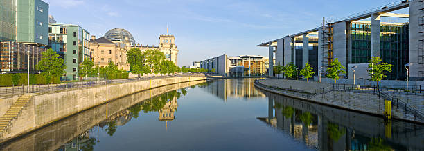 istock Germany - Spree river and Reichstag during the morning 515263633
