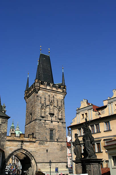 istock Mala Strana Bridge Tower in Prague 515263671