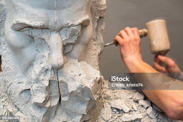 Positive Negative Form Stock Photo - Download Image Now - Sculptor, Sculpture, Carving - Craft Product