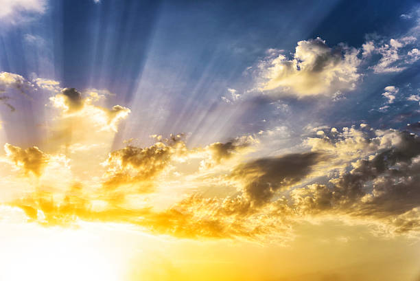 istock Colorful sky with clouds and sunrise 515265178