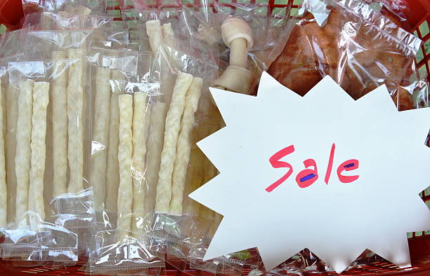 istock dog snack in plastic bag packing for sale 515268554