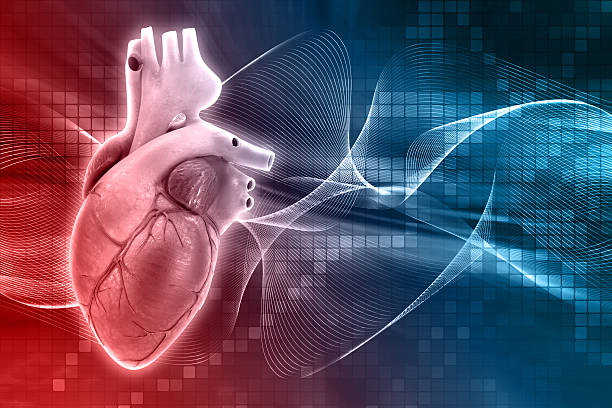 istock 3D medical background with heart 515268842