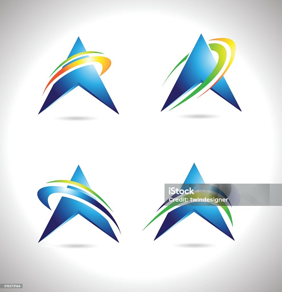 Vector Leter A Letter A Vector Designs Stock Illustration - Download Image Now ...