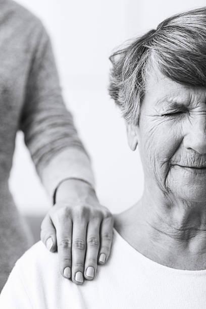 istock Old woman suffering from illness 515275932