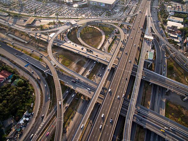 istock Aerial View Above The Expressway and Ring Road 515276896