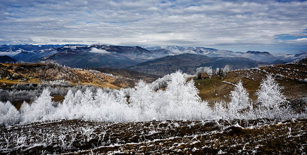 istock winter landscape in Romania 515278246