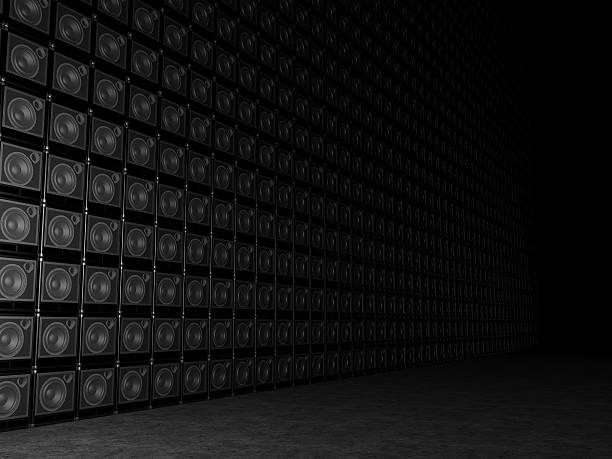 istock Wall of guitar amps 515279495