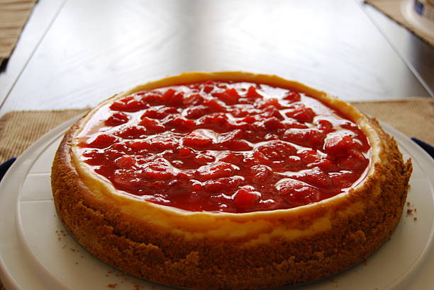 Homemade Strawberry Cheesecake