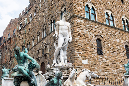 Trevi Fountain in Rome is a Baroque Fountain designed by Nicola Salvi and Pietro Bacci.