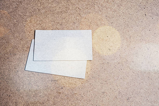 istock Two Business cards mockup 515306462