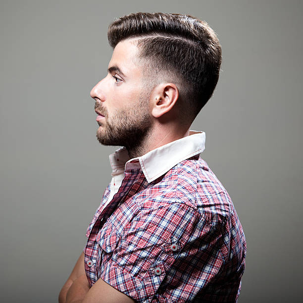 istock Elegant young handsome man. Studio fashion portrait. 515306523