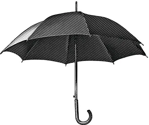 Vector illustration of Umbrella