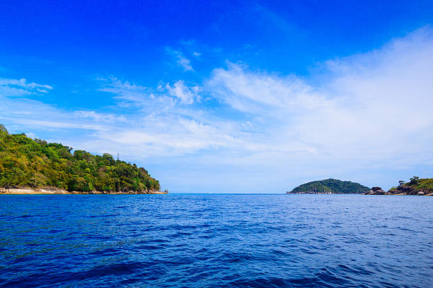 istock paradise with perfect crystal clear sea, Similan islands, Anda 515307245