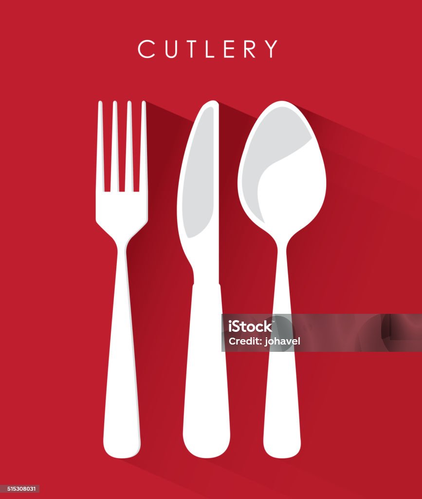 cutlery design cutlery graphic design , vector illustration Fork stock vector
