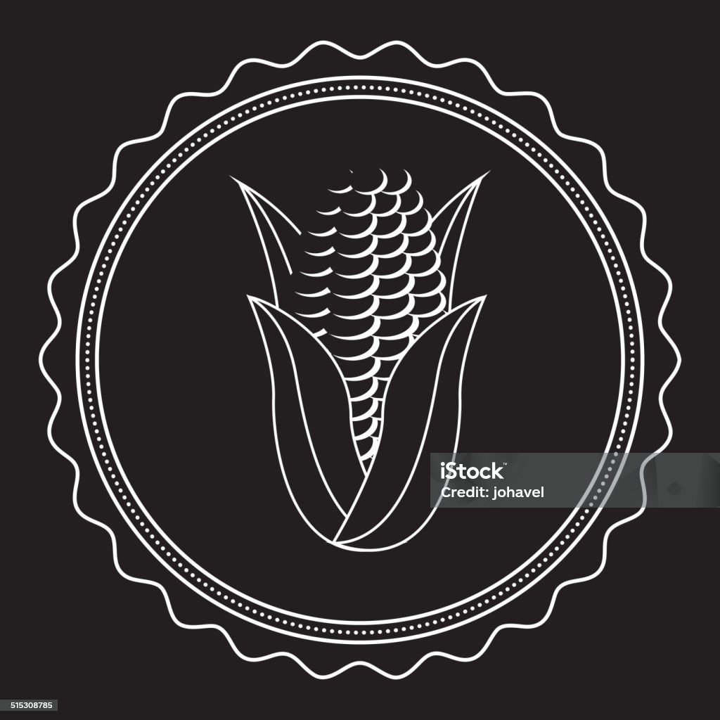 Corn Design/layout Corn Design Stock Illustration - Download Image Now - Agriculture ...