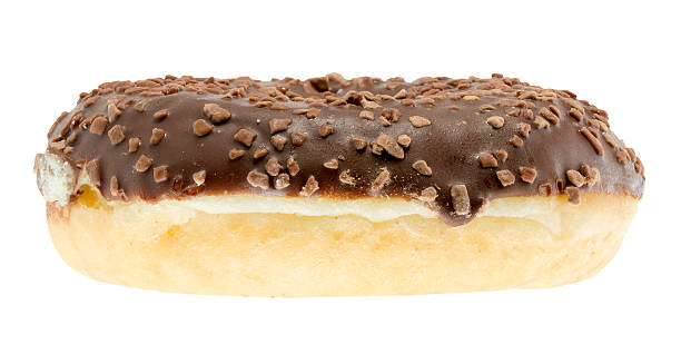 istock chocolate glazed donut isolated on white background 515308884