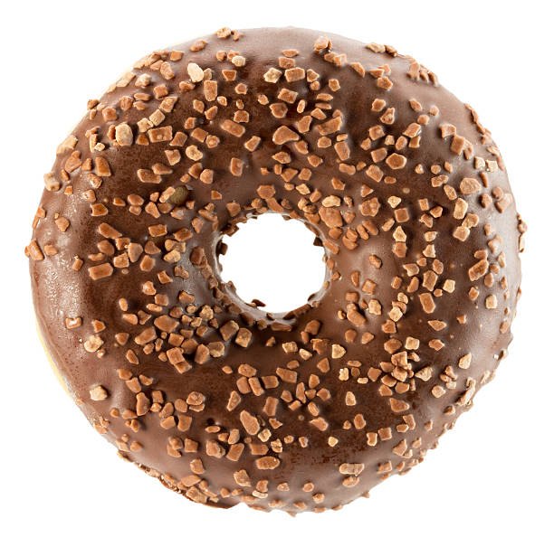 istock chocolate glazed donut isolated on white background 515309054