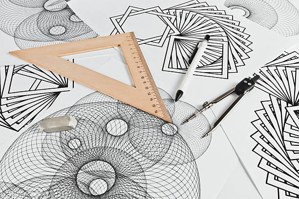 istock Circinus and geometric shapes 515314188