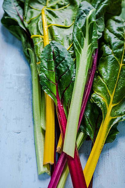 istock Vibrant vegetable, swiss rainbow chard 515315460