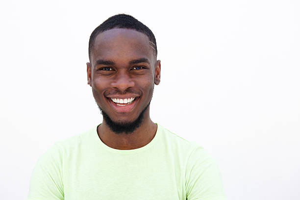 istock Smiling young african american man 515368488