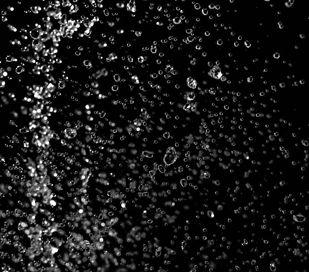 istock Stylish water splash. Isolated on black background 515370202