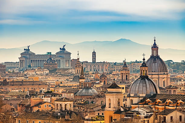 istock Aerial view on Rome, Italy 515371166
