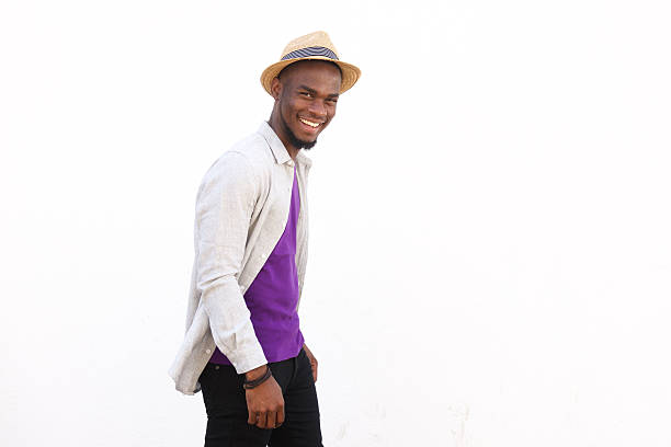 istock Stylish young african american man smiling 515380010