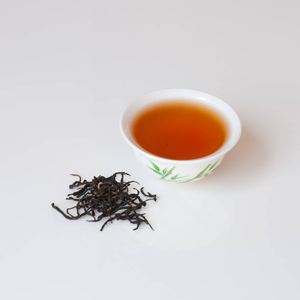 pu-erh herbaty - chinese tea teapot isolated tea zdjęcia i obrazy z banku zdjęć
