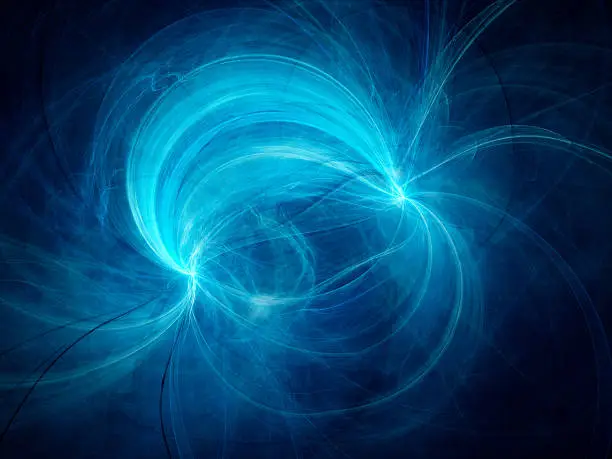 Photo of Blue electromagnetic field